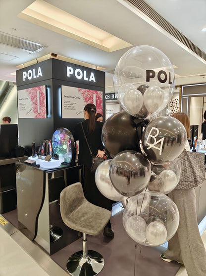 POLA｜高端質感｜商業品牌客製化｜日本高品質水晶氣球束