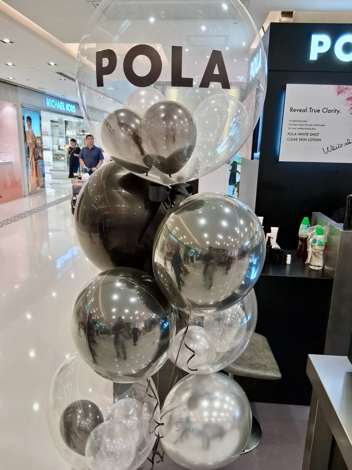 POLA｜高端質感｜商業品牌客製化｜日本高品質水晶氣球束