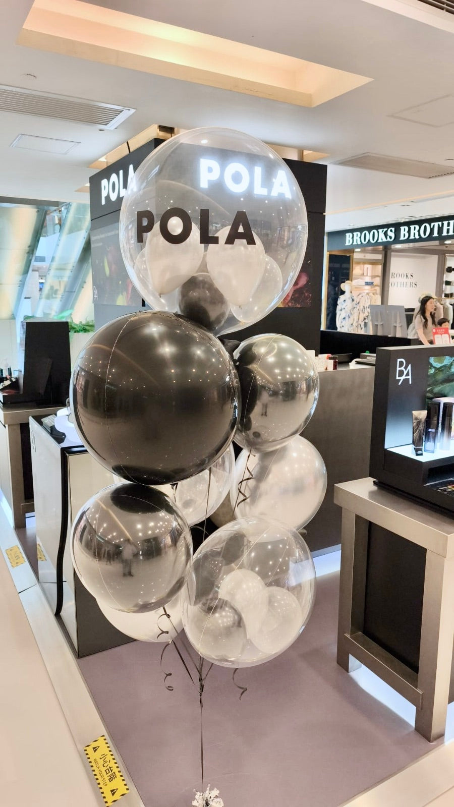 POLA｜高端質感｜商業品牌客製化｜日本高品質水晶氣球束