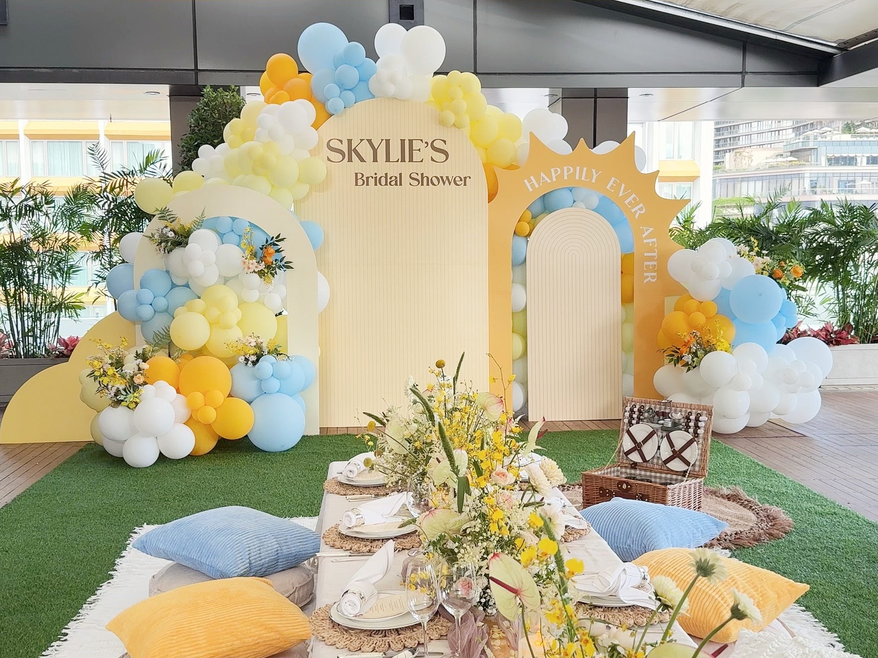 歐式田園風 | Bridal Shower 氣球佈置