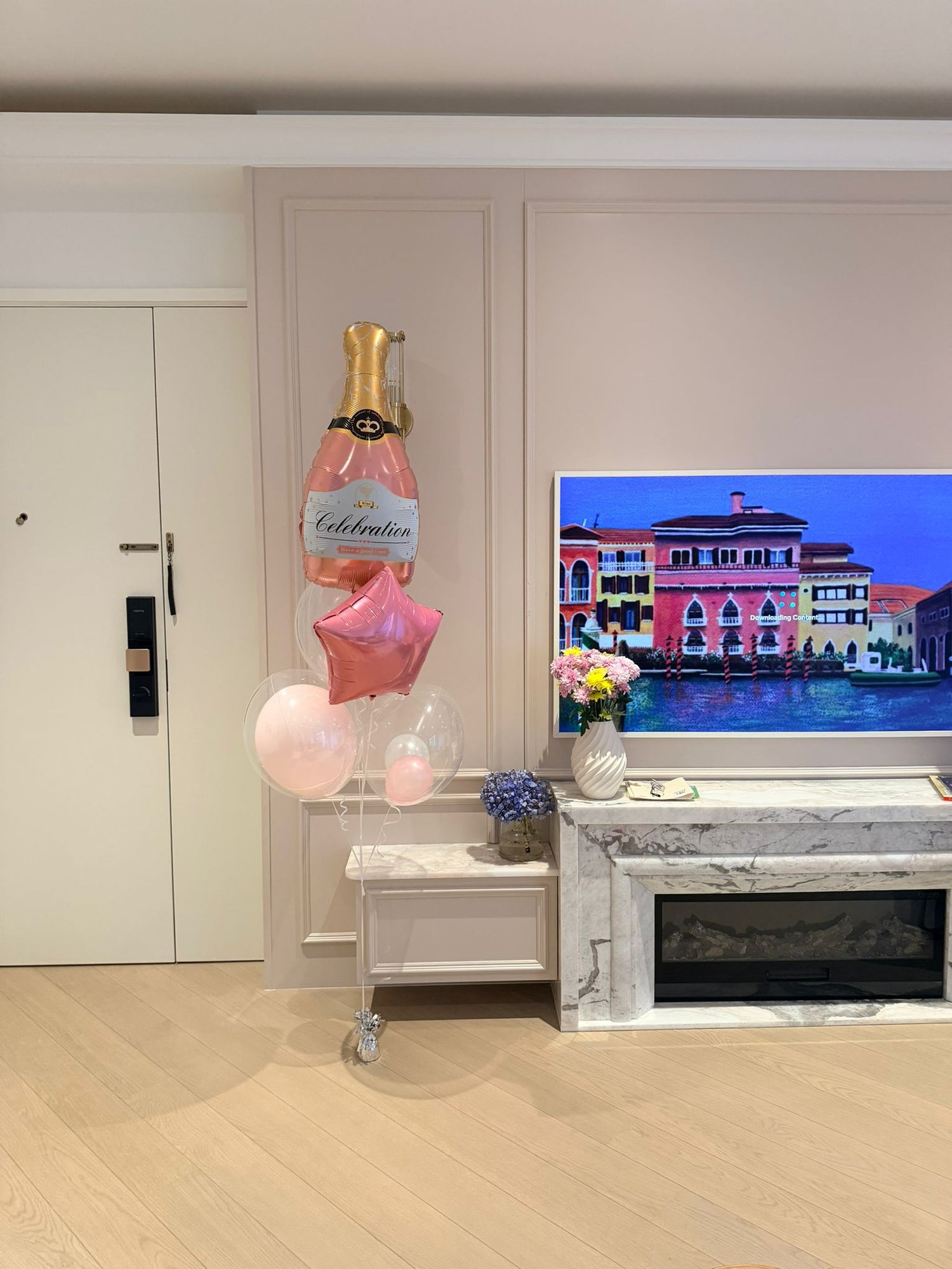 Balloon HK | 酒樽氣球 | 粉紅氣球束