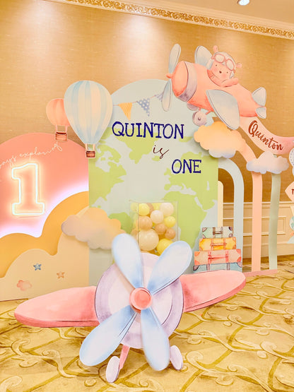 1歲生日｜生日氣球｜生日佈置｜BALLOONHK 氣球專門店