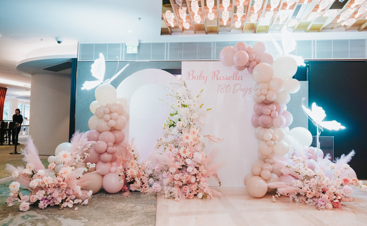 香港客掣化氣球佈置服務 ｜ bespoke birthday decoration