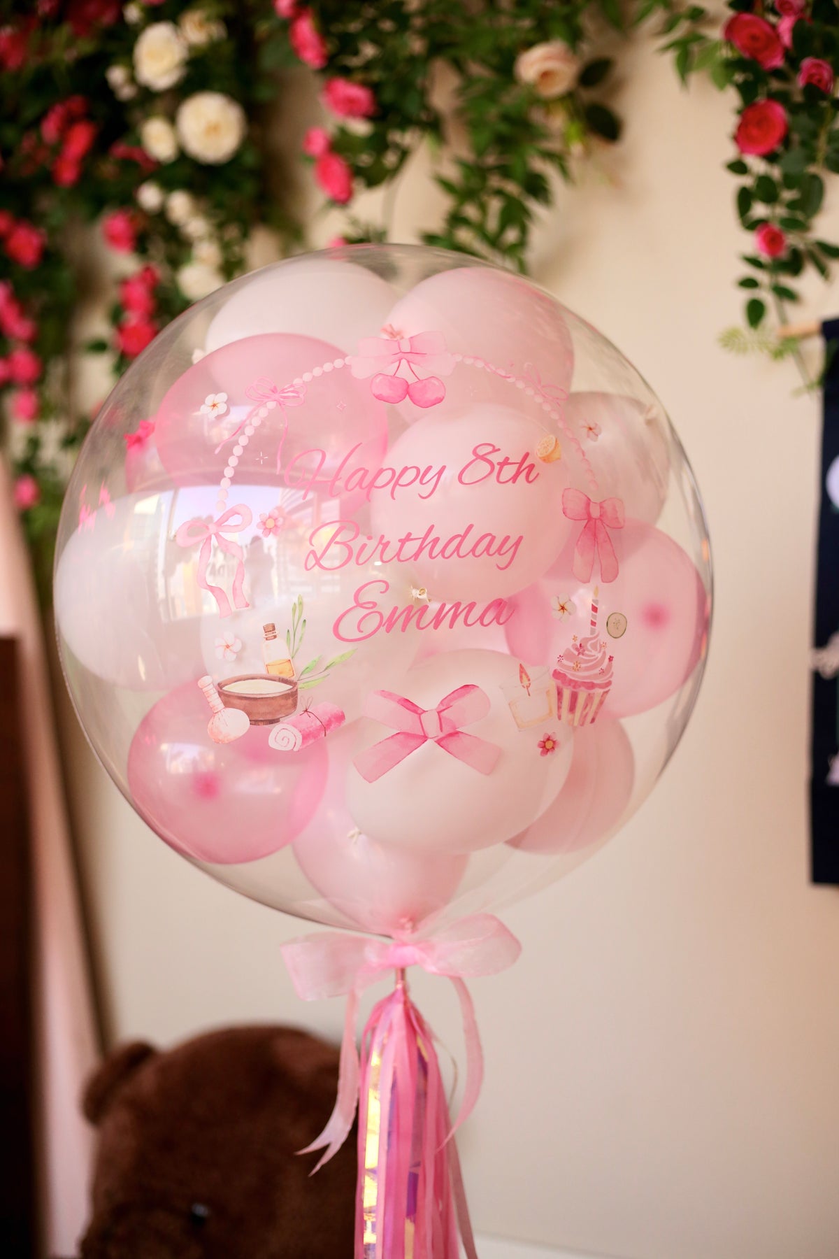 Spa-balloon garland set 4