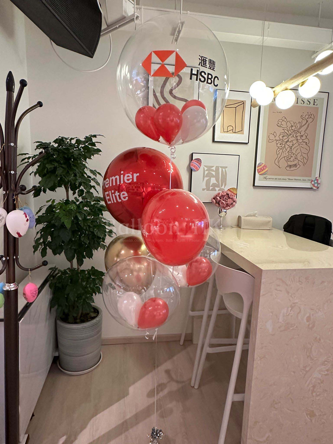 公司佈置氣球｜ Logo印刷氣球｜公司用氣球｜BALLOON HK 氣球專門店