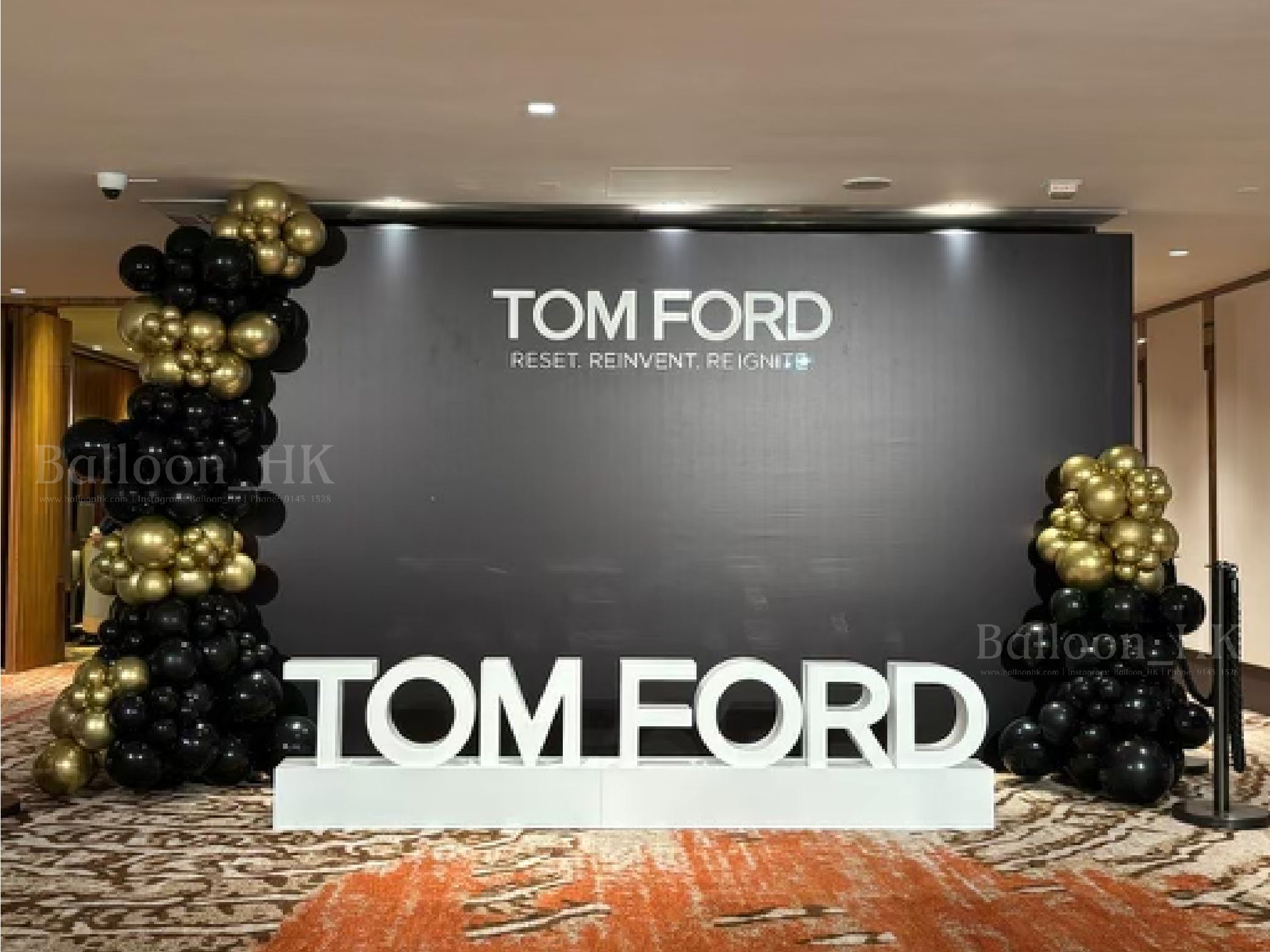 金黑色 Garland - TOM FORD