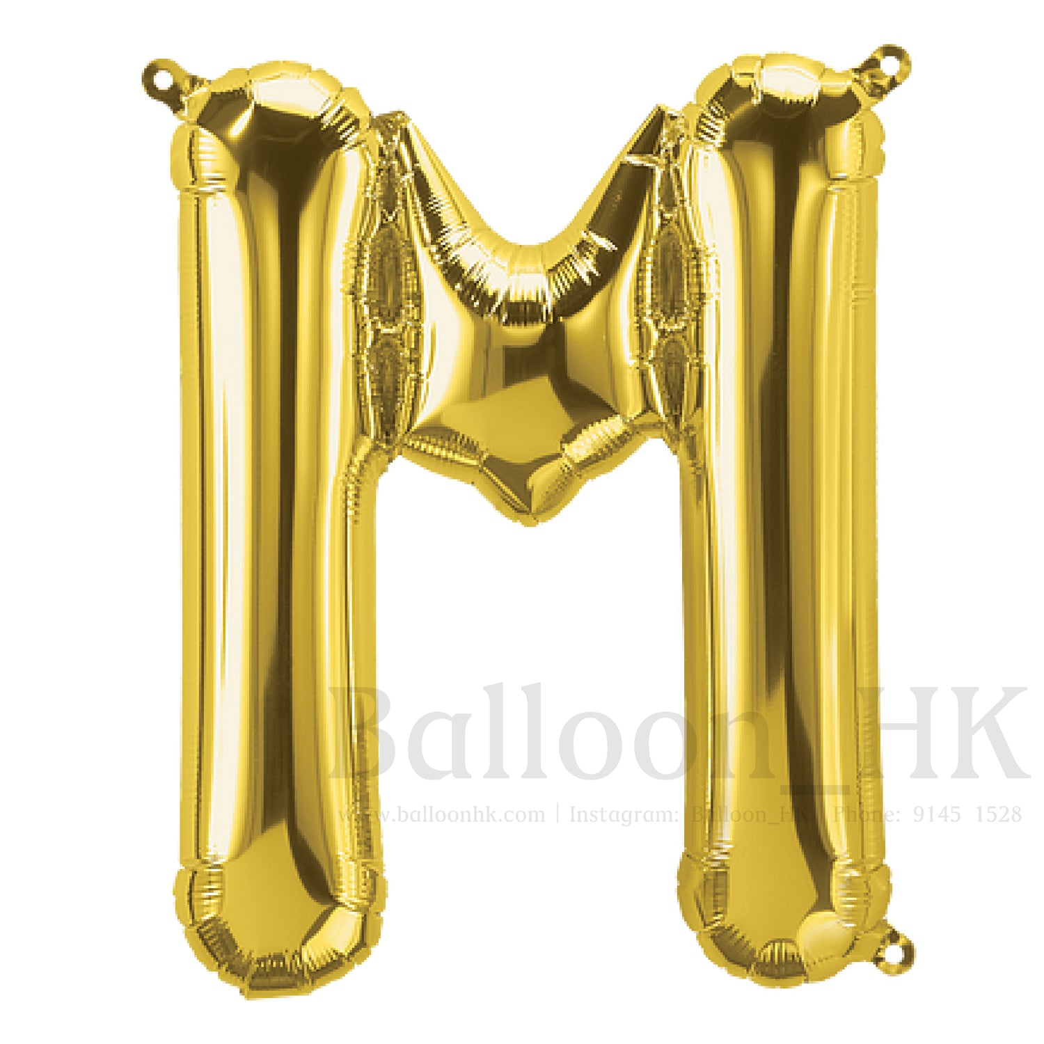 14&quot;金色英文字母