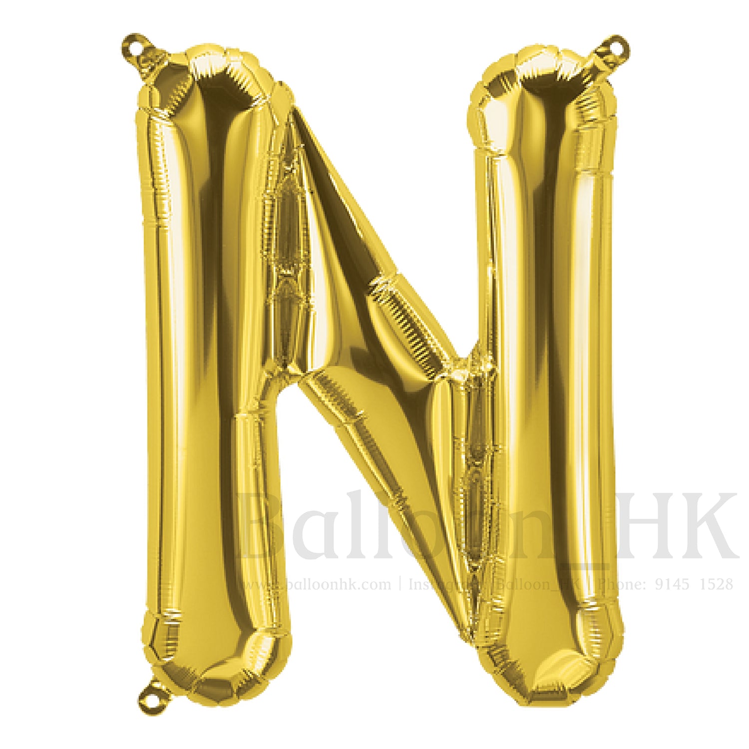 14&quot;金色英文字母