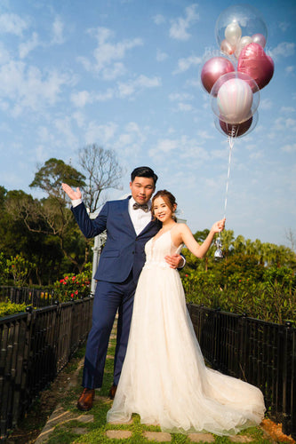 Pre-wedding 氣球束 1 (3天預訂)