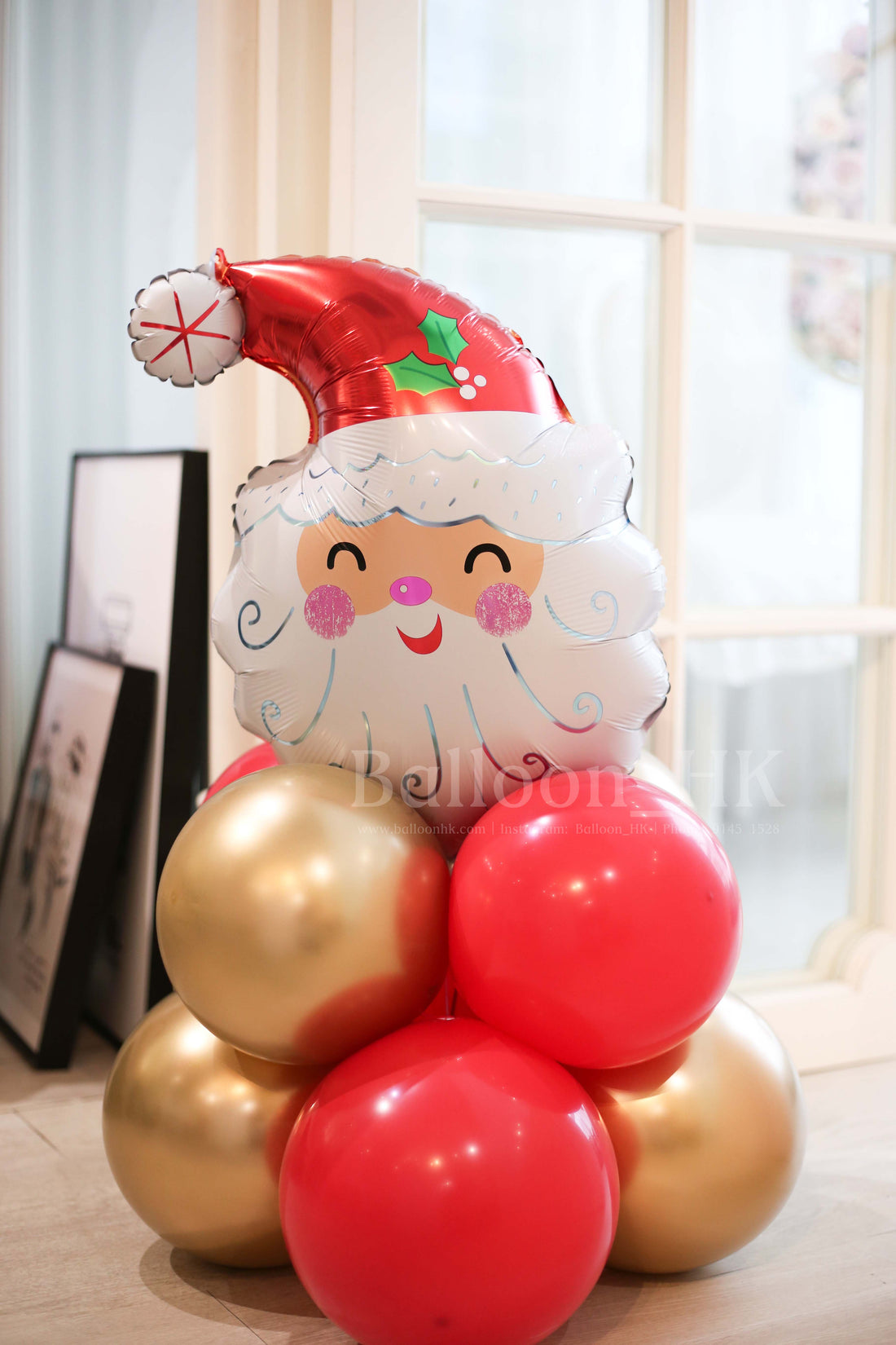 聖誕老人氣球底座
