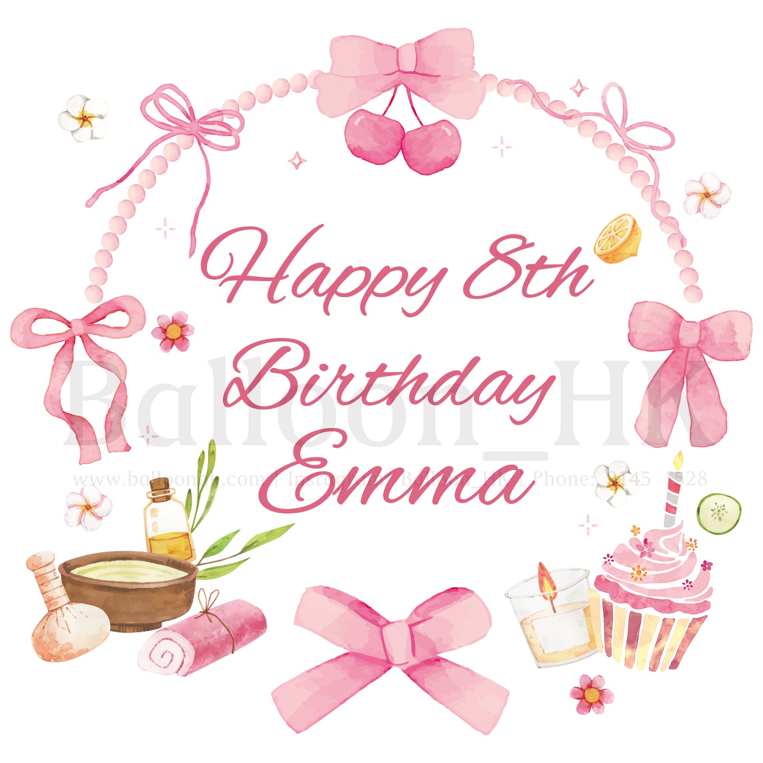 彩印 Template - 生日款
