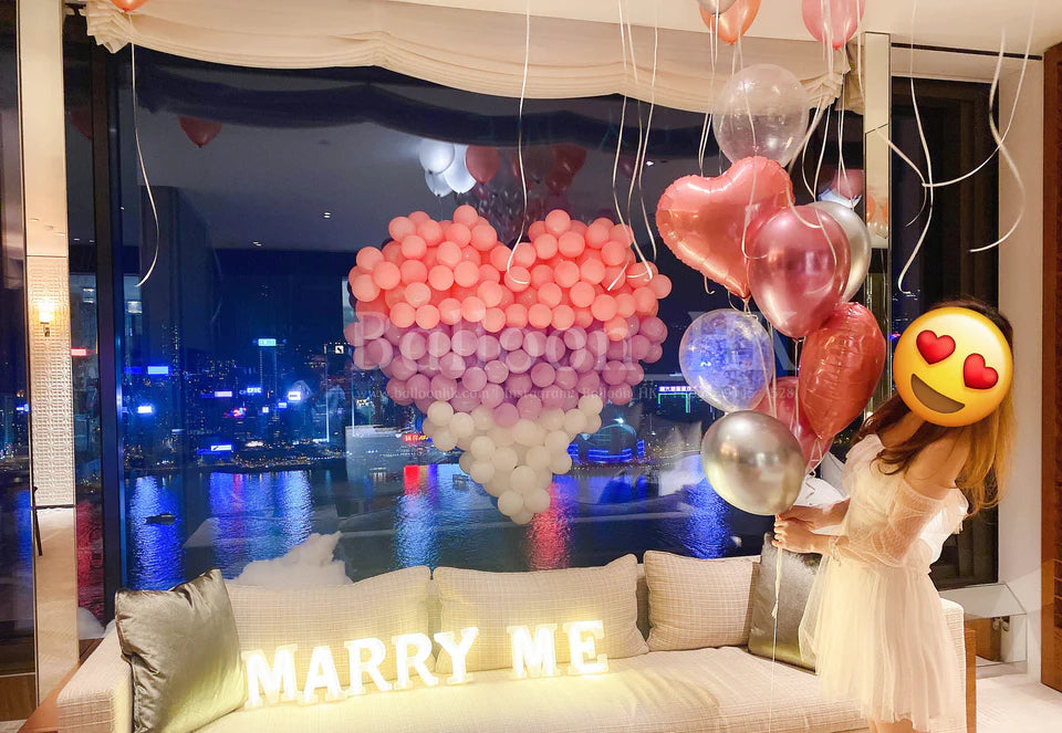 求婚氣球|求婚佈置|求婚裝飾|Balloon HK
