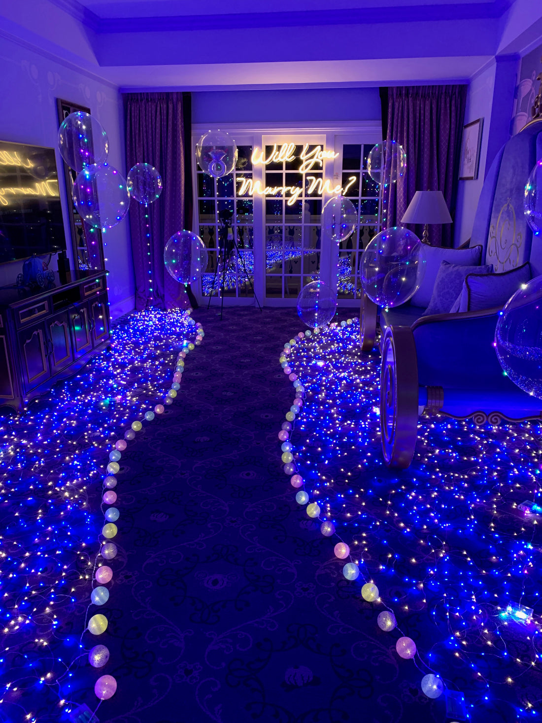 求婚氣球｜酒店求婚佈置｜求婚裝飾｜BalloonHK