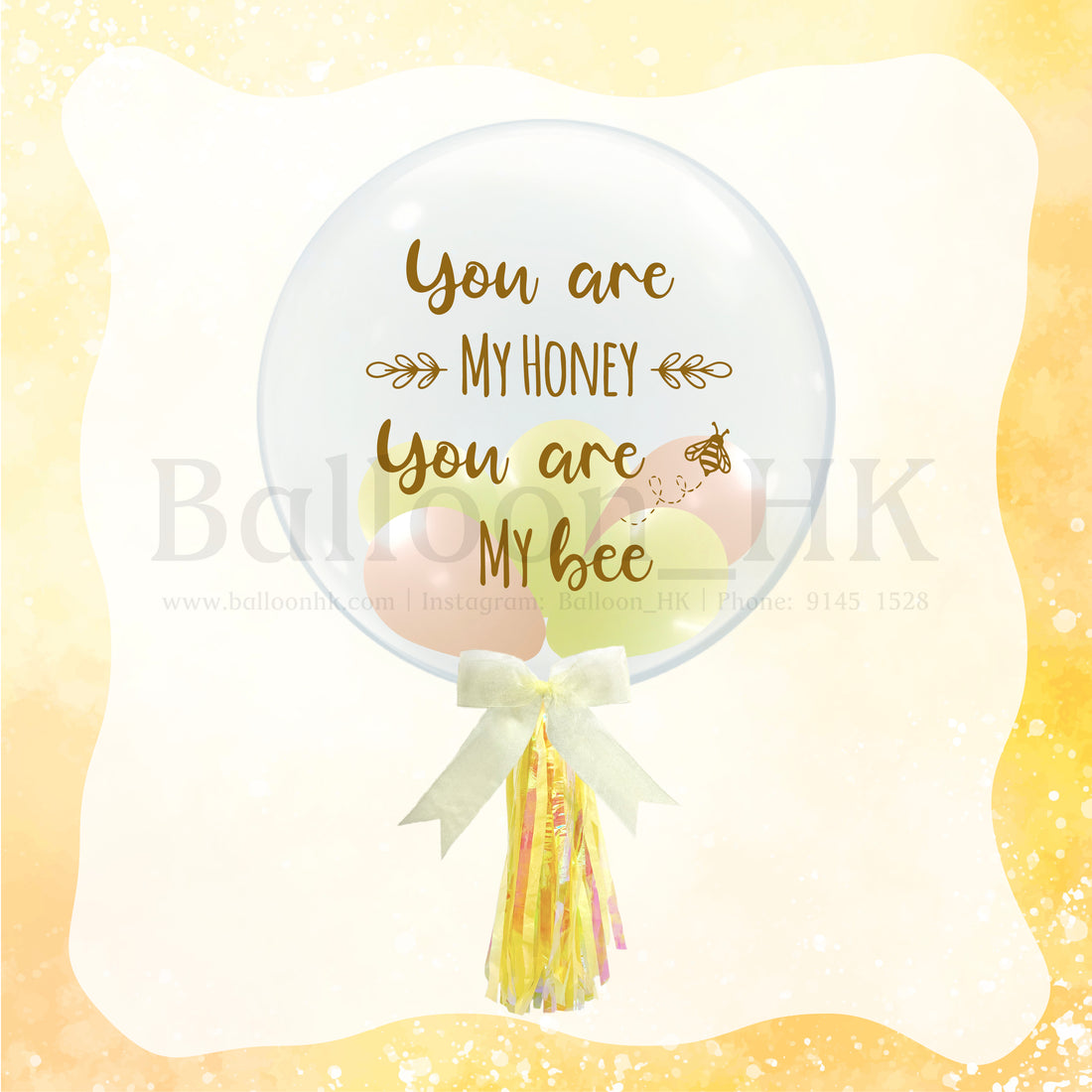 蜜蜂Message水晶波中波+裝飾