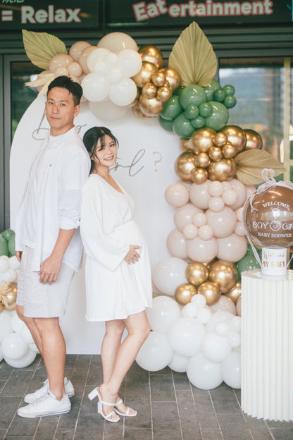 Baby Gender Reveal｜Backdrop 佈景板｜Balloon Garland