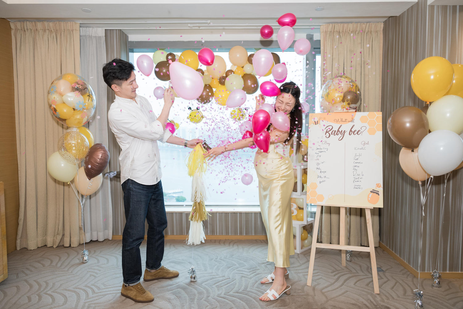 性別揭曉派對 ｜Gender Reveal Party｜Boy or Girl | BalloonHK 