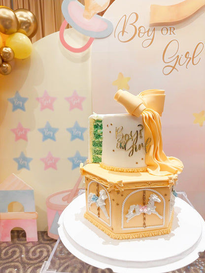 寶寶性別揭曉 | 氣球鏈 | Foamboard | 佈景板 |  BALLOONHK 氣球專門店