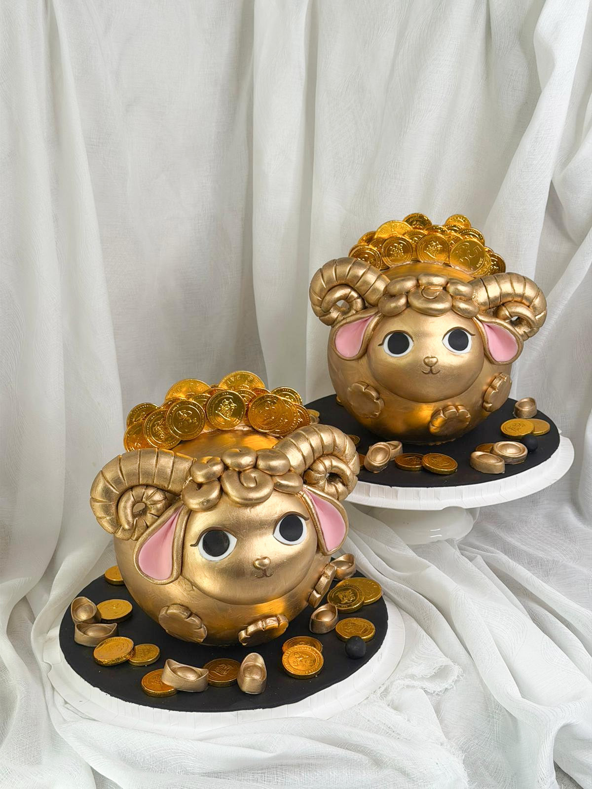 金羊滿福造型蛋糕