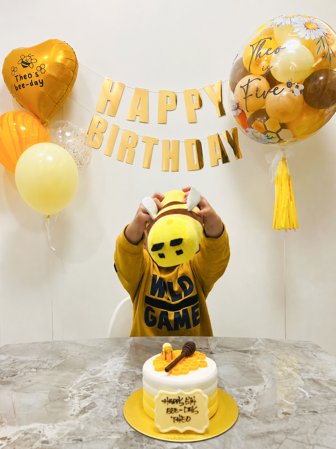 蜜蜂氣球 | Bee | 生日氣球 | Honey | 兒童派對｜ BALLOONHK 氣球專門店