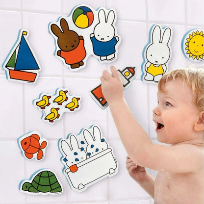 bambolino TOYS - Nijntje Miffy 嬰幼兒泡泡浴玩具 9件裝 (適合 10 個月以上的兒童) |