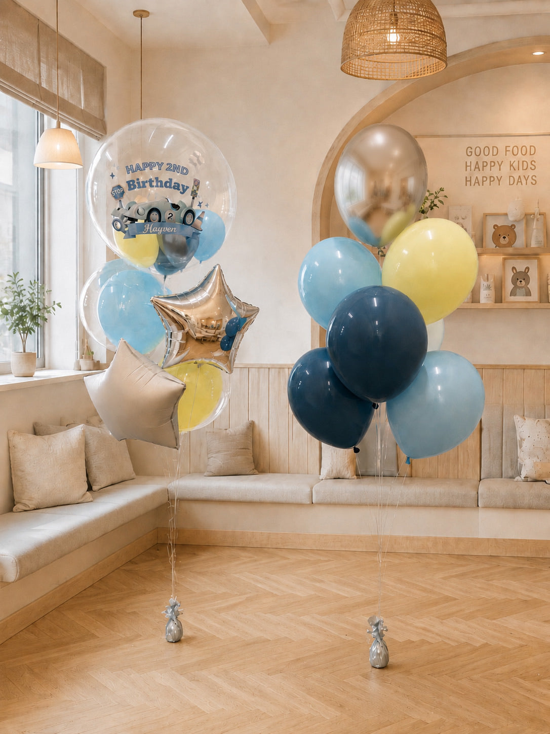 賽車氣球｜車車主題｜Car Balloon｜男童生日氣球｜ BALLOONHK 氣球專門店