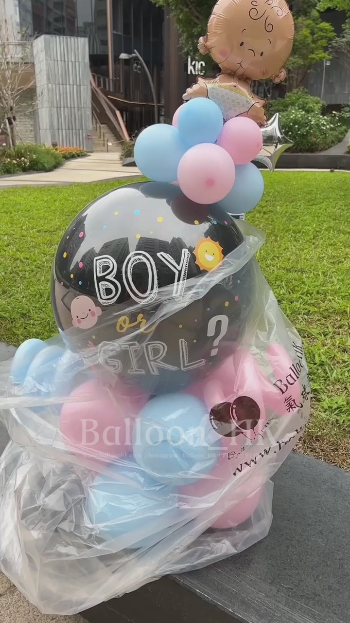性別揭曉派對 ｜Gender Reveal Party｜Boy or Girl | BalloonHK 