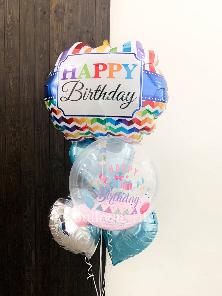 生日氣球束 24 (3天預訂)