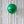 14" 球狀鋁膜 - 綠色