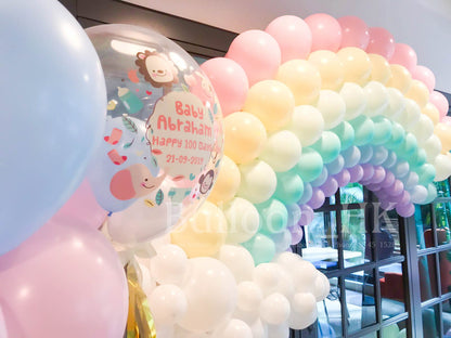 百日宴氣球 ｜100 Days balloon | BalloonHK
