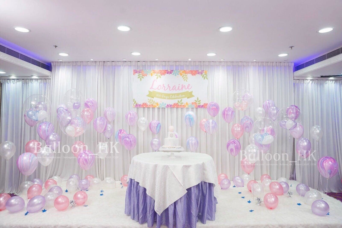 百日宴氣球 ｜100 Days balloon | BalloonHK