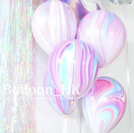 橡膠氣球｜Unicorn主題氣球｜派對佈置氣球｜Balloon HK