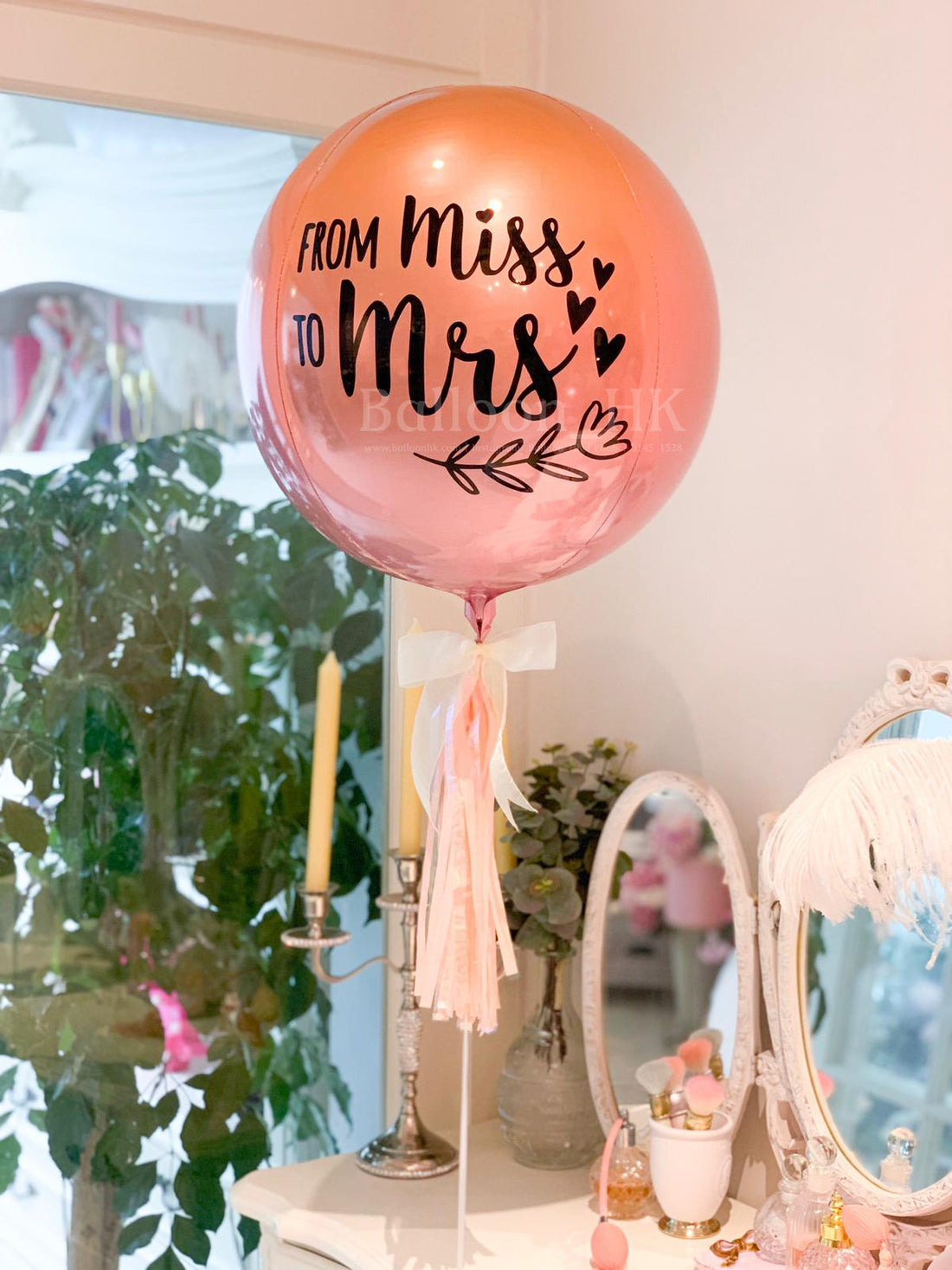 球狀Message氣球 ｜婚前派對氣球｜氣球| Balloon HK