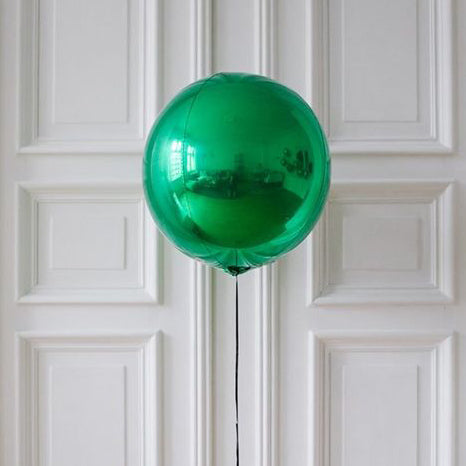 球狀氣球 ｜綠色氣球｜氣球| Balloon HK