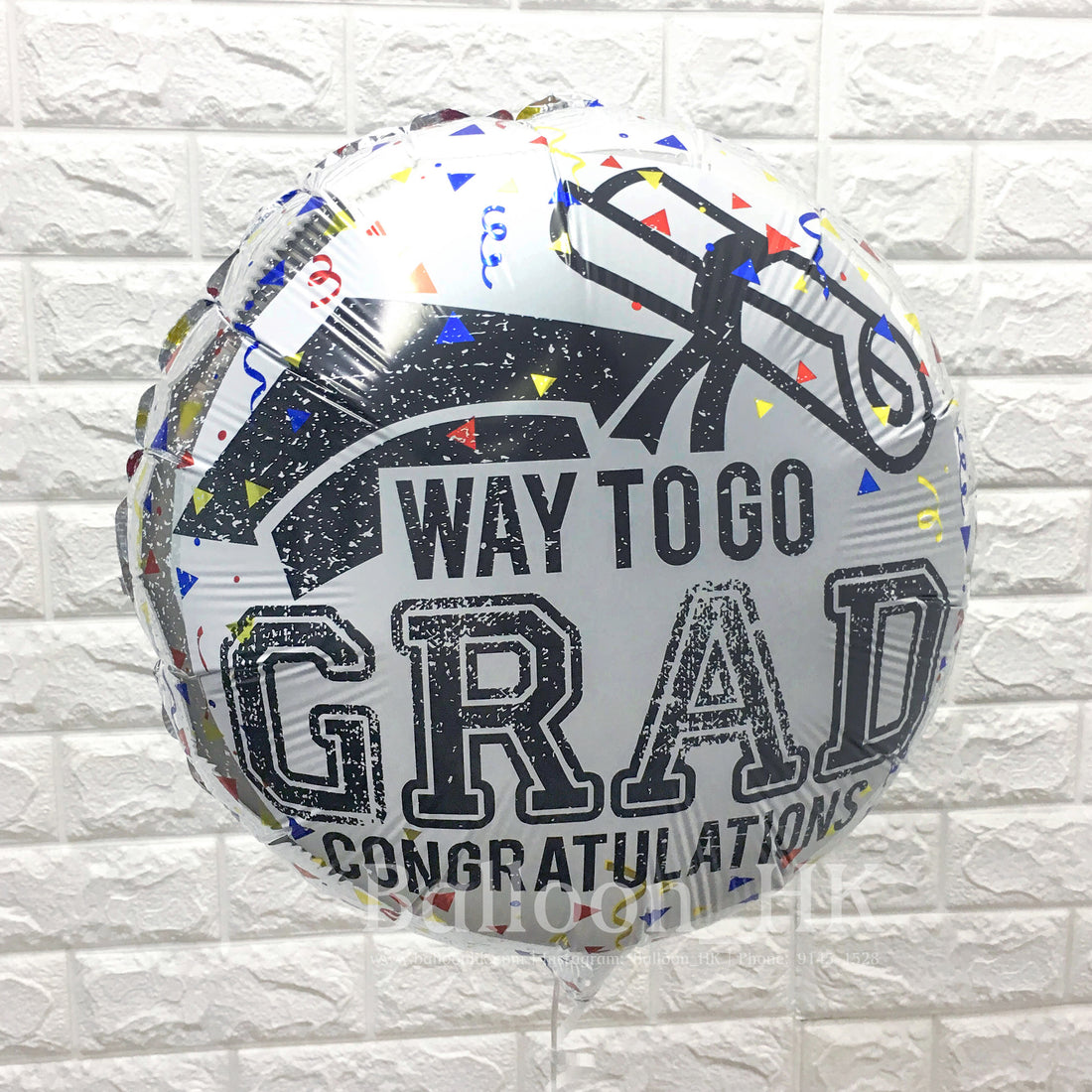 Way to go 畢業氣球 ｜氫氣球｜錫紙氣球| Balloon HK 