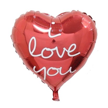 i love you 心形氣球 ｜氦氣球｜錫紙氣球| Balloon HK