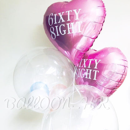 心形氣球 ｜Message氣球｜logo印刷氣球| Balloon HK
