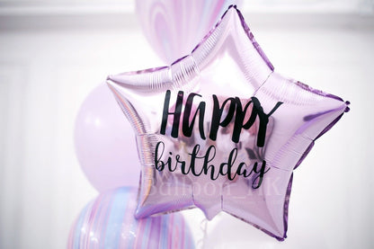 星形氣球 ｜Message氣球｜生日氣球| BalloonHK