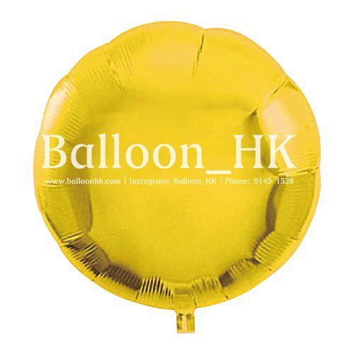 18&quot; 超持久飄浮圓形鋁膜氣球