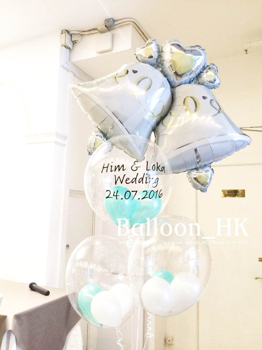婚禮氣球束 3