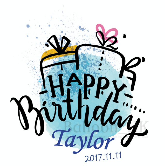 彩印 Template - 生日款