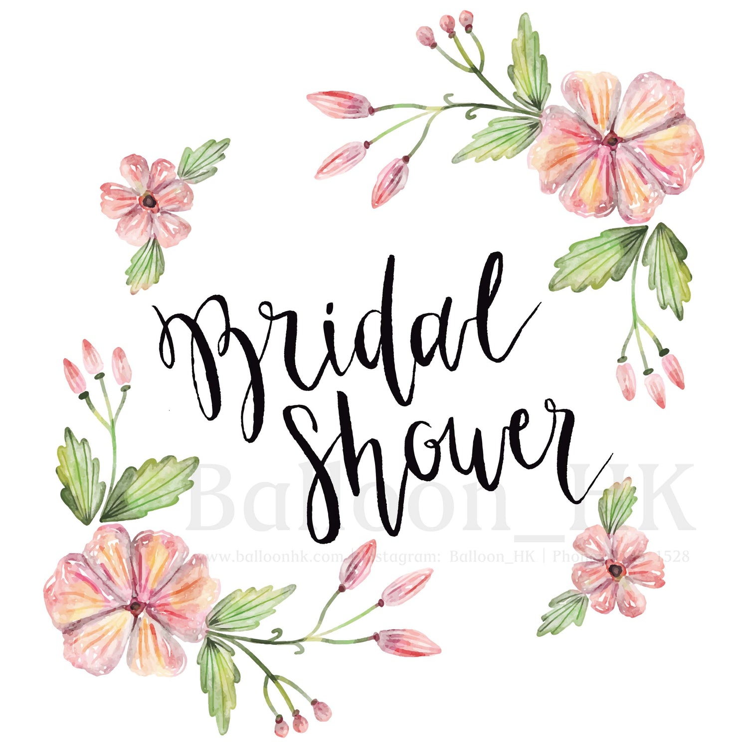 彩印 Template - Bridal Shower