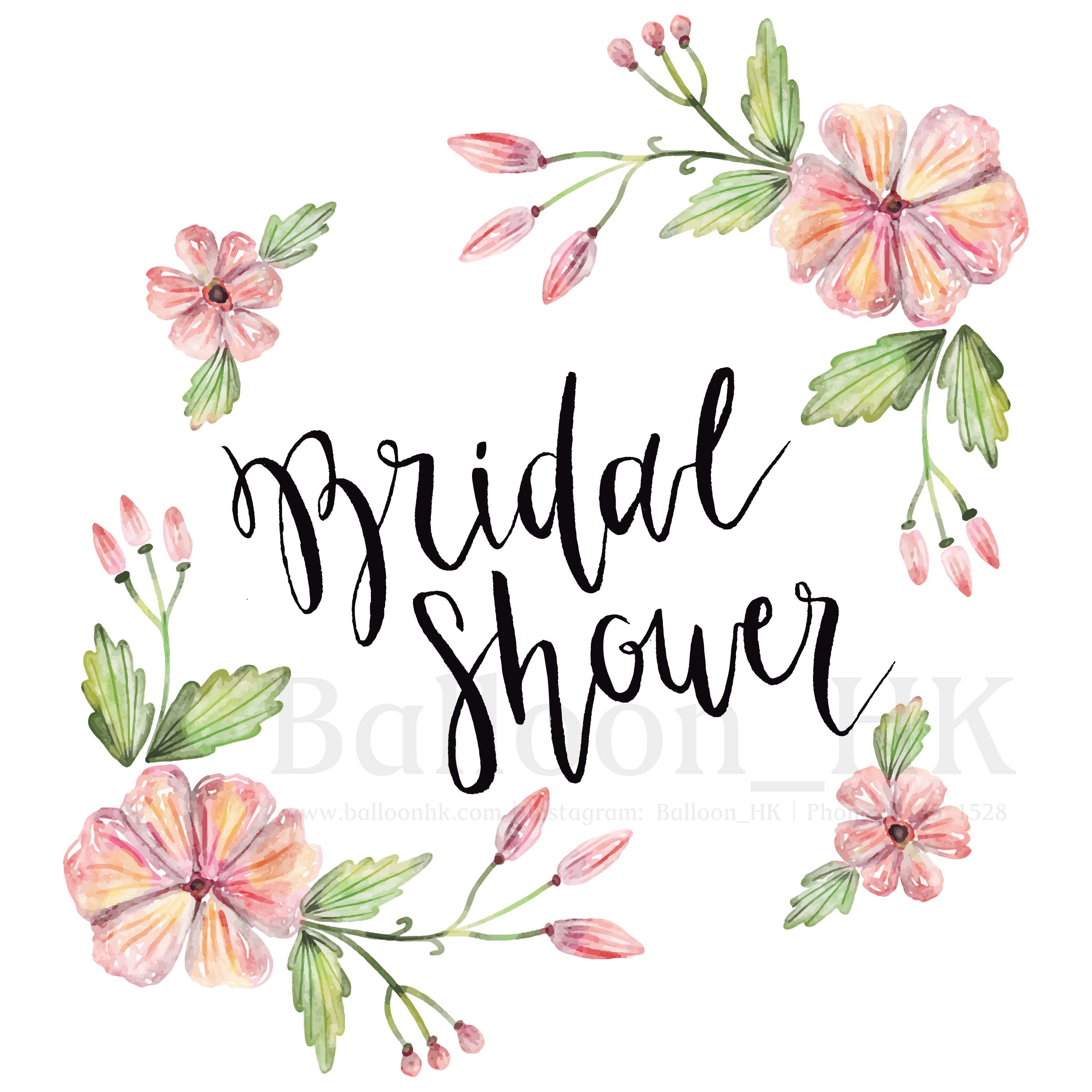 彩印 Template - Bridal Shower