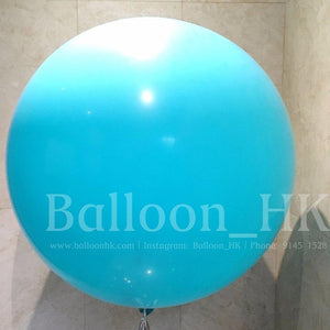 36" 橡膠氣球 - 藍色系列