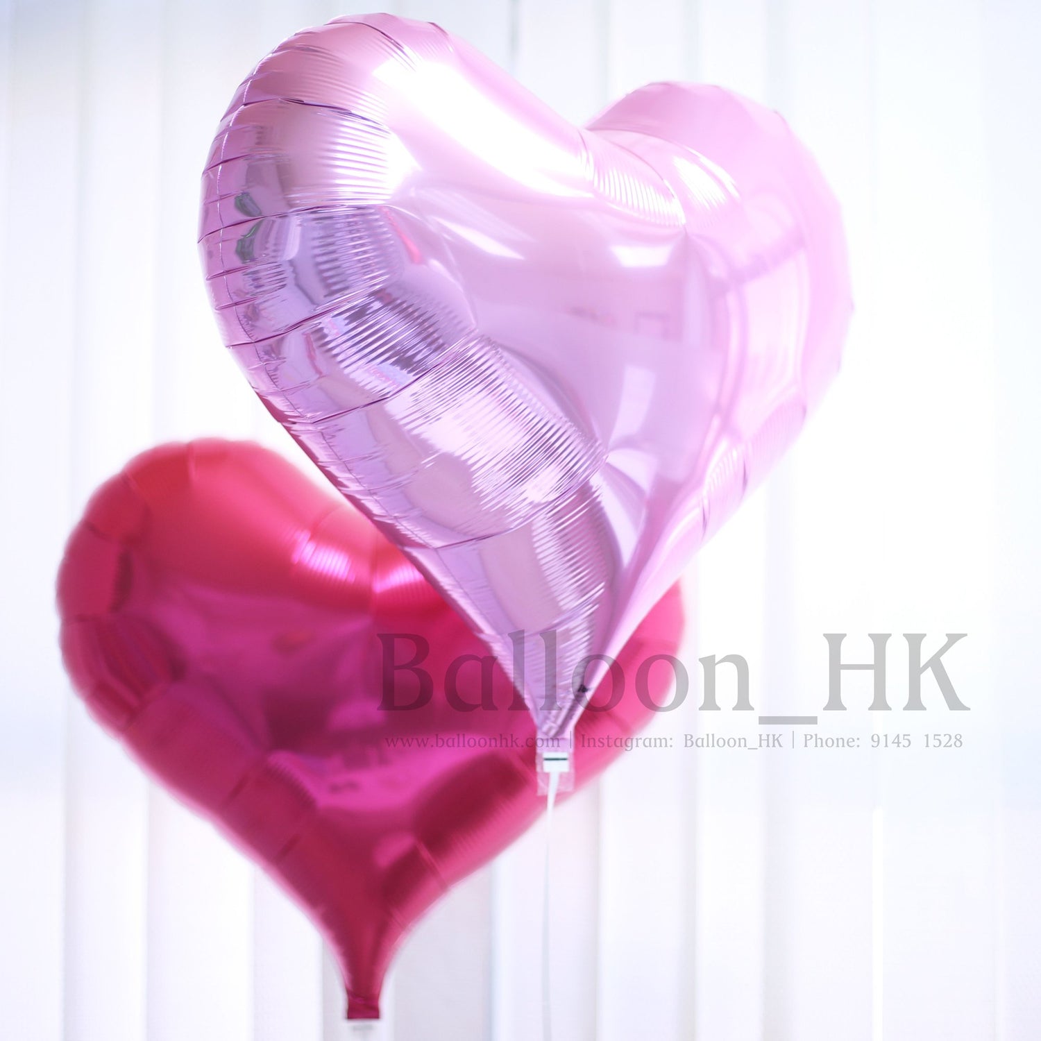 心心氣球 ｜Message氣球｜氫氣球| BalloonHK