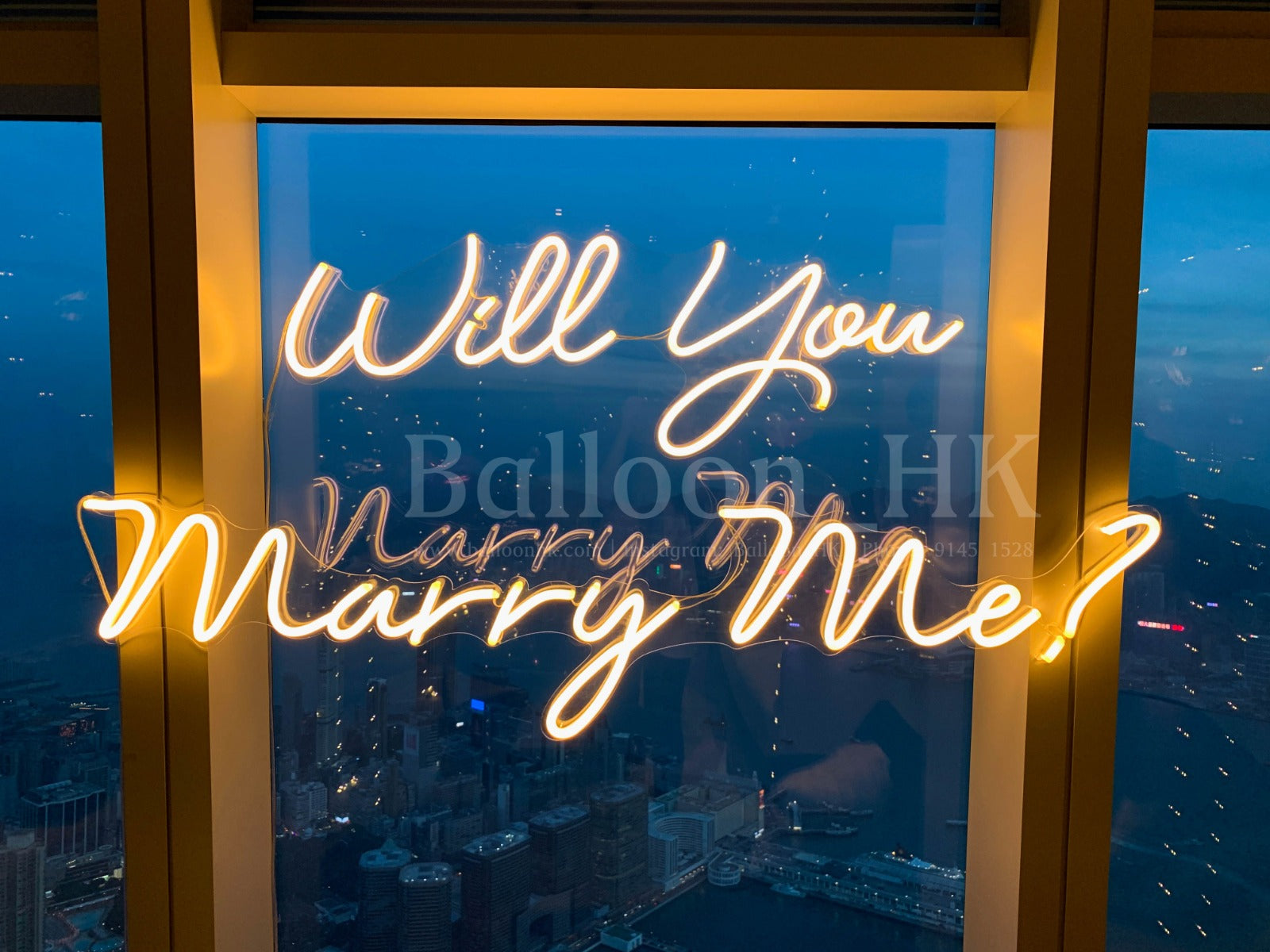 Will You Marry Me 霓虹燈 (聯絡客服預約)