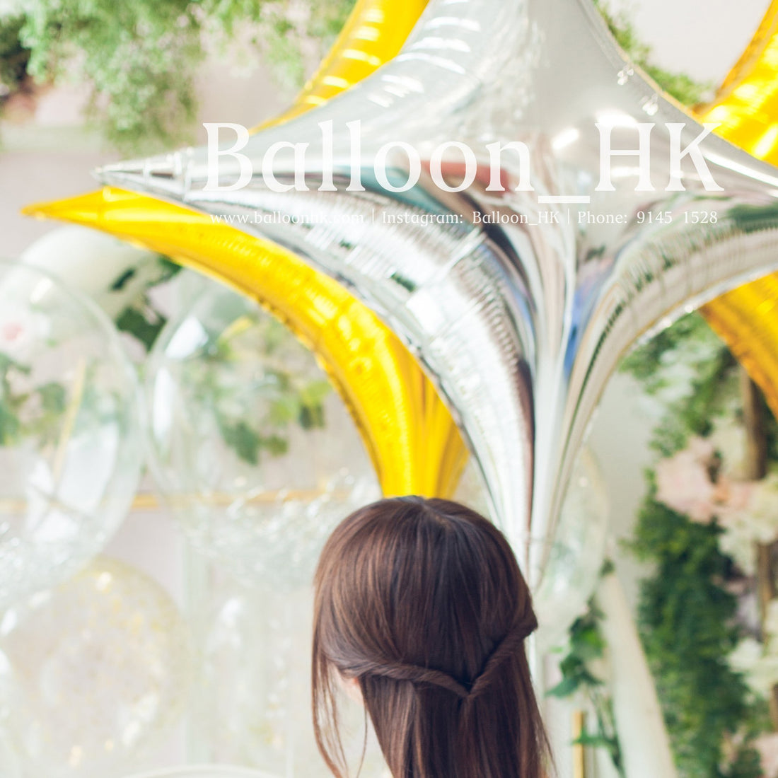 菱形氣球 ｜氦氣球｜錫紙氣球| BalloonHK