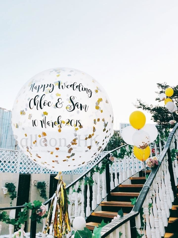 婚禮裝飾氣球｜婚禮氣球｜婚禮佈置｜BALLOON HK 氣球專門店