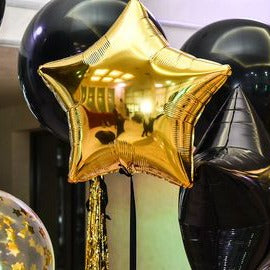 星形氣球 ｜氫氣球｜氦氣球｜錫紙氣球| BalloonHK