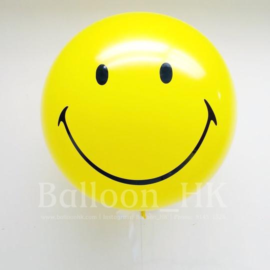 笑哈哈氣球｜黃色氣球｜派對裝飾氣球｜BalloonHK 