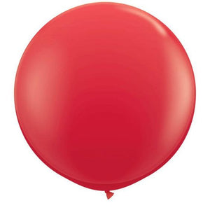 36" 橡膠氣球 - 紅色